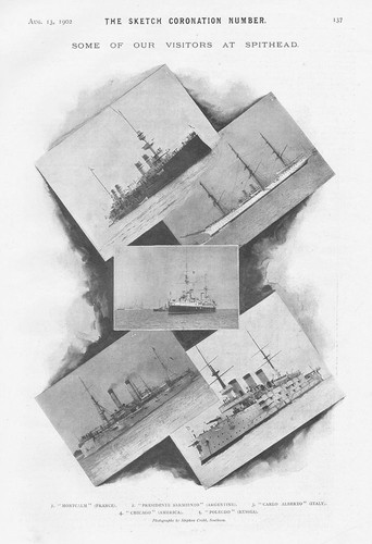Spithead visiting naval ships - spithead,