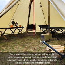 4-6 People Hot Tent With Stove
