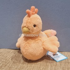 New jellycat fluffy chicken - new,