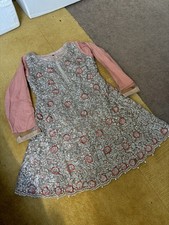 Brand New Pink Pakistani Dress Size Small