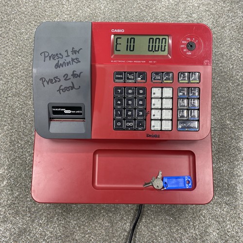 Casio electronic cash - se-g1,