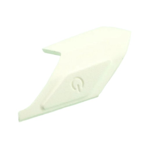 Rubber power button left high - rubber,
