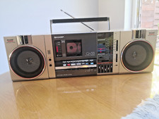Boombox sharp qt38z - boombox,