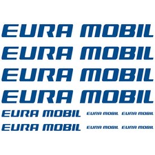 Eura Mobil L sticker decal camper caravan 10 Pieces