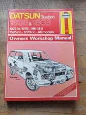 Datsun Bluebird 160B & 180B