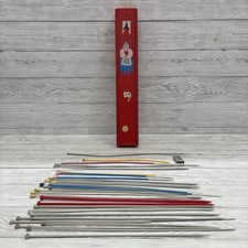 Vintage Knitting Needle Box