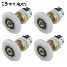 Complete Shower Door Roller Set 4PCS for Smooth Sliding and Compatibility