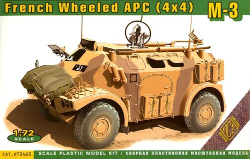 Ace models french - 1/72, m3