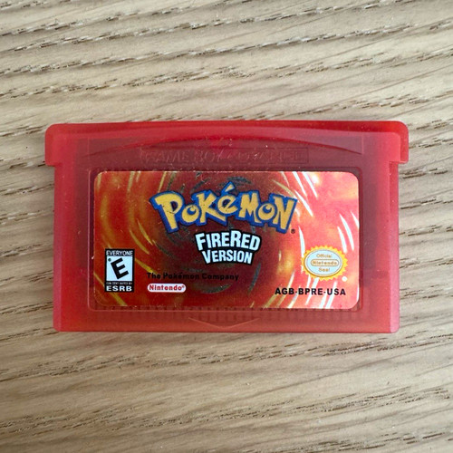 Pokémon fire red version - red,