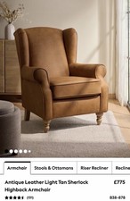 NEXT Antique Leather Light Tan