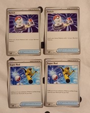 TCG Bundle - Switch 194/198 X2-Super Rod 188/193 X2-Artazon 171/193 X4 - Pokemon