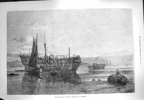 Original old antique print - original,
