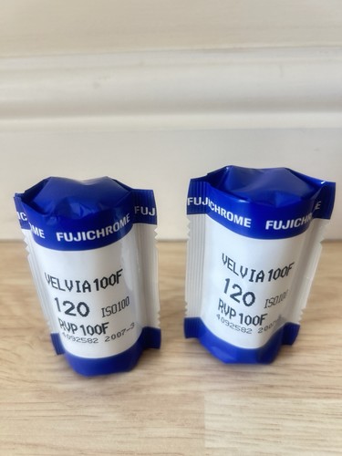 Fujichrome velvia 100f - fujichrome, rvp