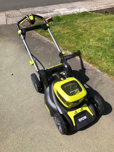 Ryobi lawn mower never used - lawn,