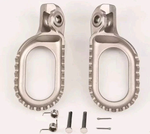 Ktm stainless footpegs foot - stainless,