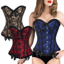 Women Lace Up Corset Waist