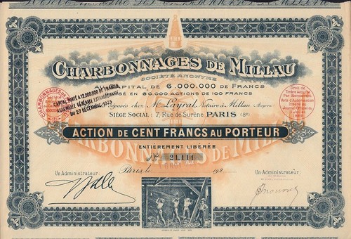 France coal mines - coal,