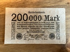 Germany banknote 200 000 - banknote., 200,000