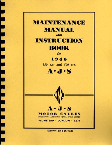 Ajs 16m 350cc 18 - ~, &