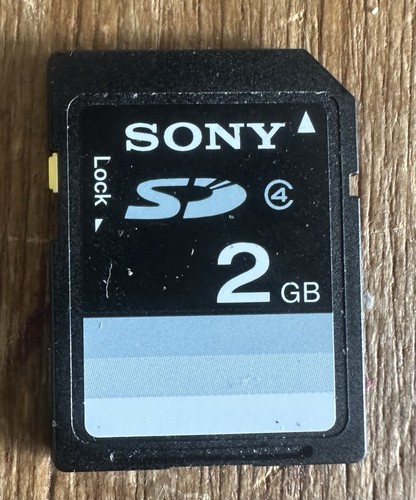 Sony 2gb full size - sony, sd