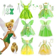 Kids Girls Green Fairy Pixie