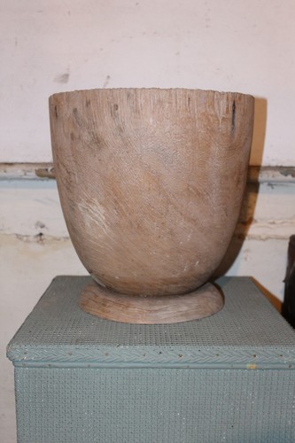 Large rustic hand - rustic, hand-carved