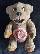 Nookie Bear Vintage 1970s Puppet Ventriloquist Toy Comedian Roger De Courcey