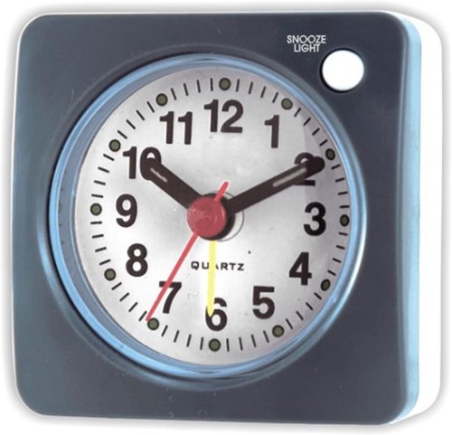 Silent travel alarm clock - travel,