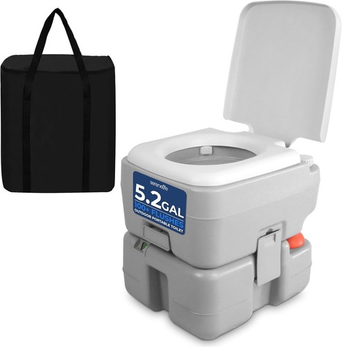 Gallon flushable camping - 5.2-gallon,