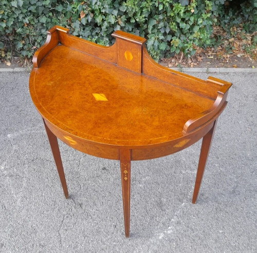 Georgian style burr walnut - georgian,