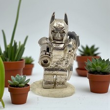 61.4 g .925 Sterling Silver 'Batman' Hand Poured Sand Cast Figurine