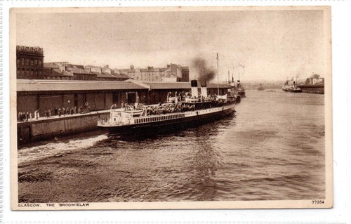 Clyde steamer king edward - steamer, "king