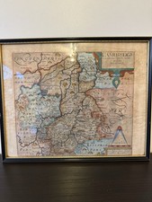 Original 1610 Antique Map