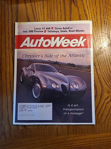Autoweek magazine may 1995 - may,