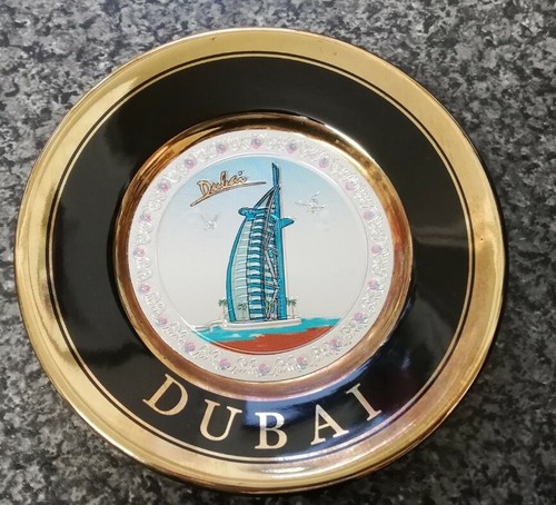 Dubai small round plate - dubai,