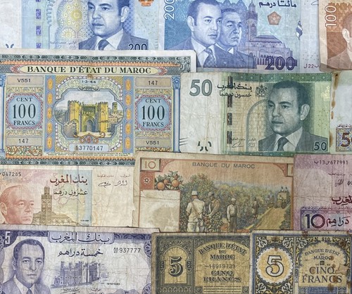Moroccan dirham franc - moroccan, /