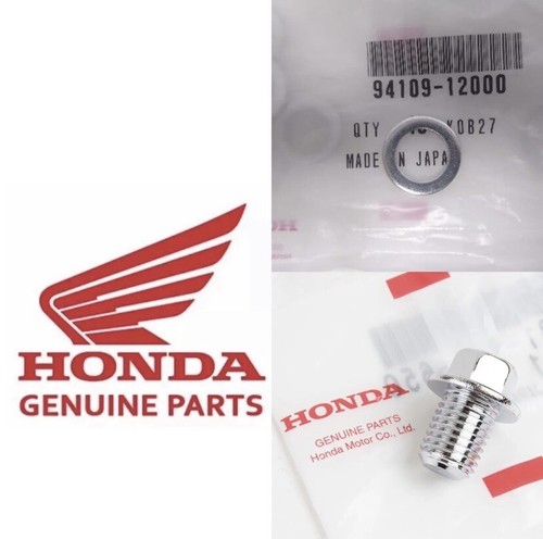 Genuine honda bolt drain - genuine, bolt,