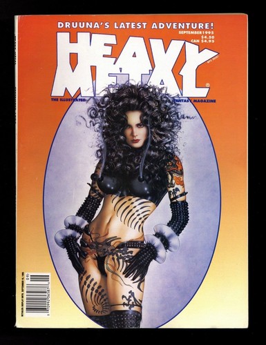 Heavy metal magazine september - metal,
