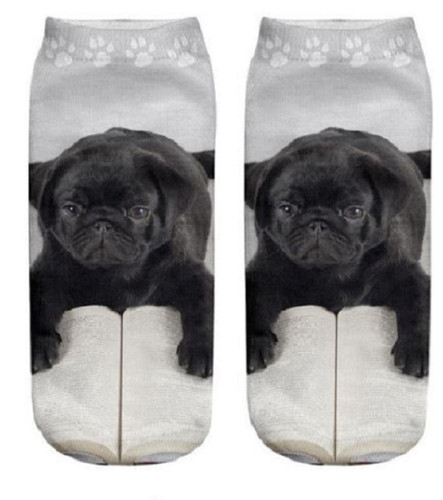 Pug cute dog trainer socks - pug,