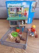 Playmobil Set 6140 Country Rabbit Hutch with Pen and Accessories