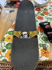 Powell Peralta Mike Vallely Flight 8.5" Skateboard Deck Lightning Bolt 8.5