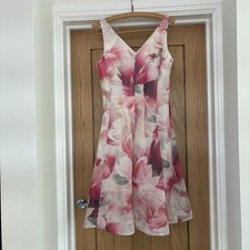 Coast Pink & White Fit & Flare