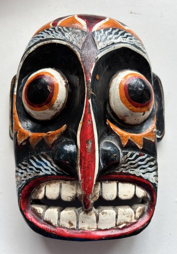 Vintage mask demon sri lankan - demon,