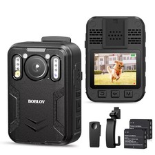 BOBLOV B4K2 4K Body Camera Camcorders with GPS Video Camera