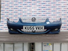 MERCEDES C CLASS COUPE 3DR C180 MK2 C203  2005 BLUE 345 FRONT BUMPER MARKS