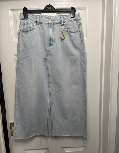 Womens light indigo denim - m&s,