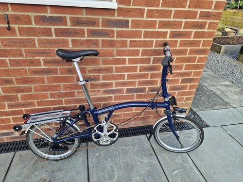 Brompton speed folding bike - brompton,