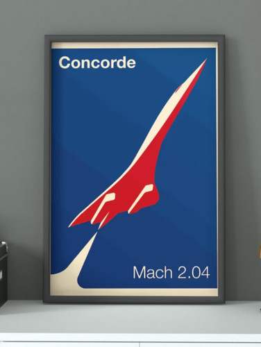Concorde supersonic jet - concorde,