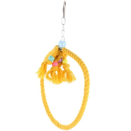 Parrot rope swing - parrot, cage