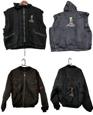 SPLIFFY ZIP BLACK/CHARCOAL JACKETS 90s SPLIFFY RETRO 3 STYLES LIMITED STOCK